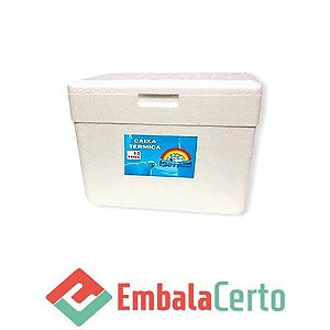 CAIXA TÉRMICA DE ISOPOR 13L