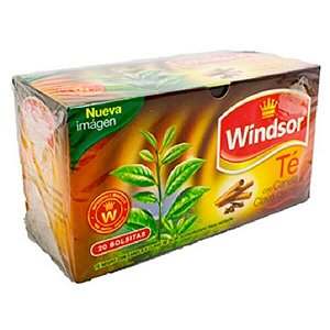 Chá Windsor Canela E Cravo Original Boliviano Caixa com 20 unidades