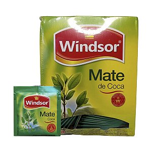 Chá Windsor "Mate de Coca" Boliviano - Caixa fechada 100 unidades