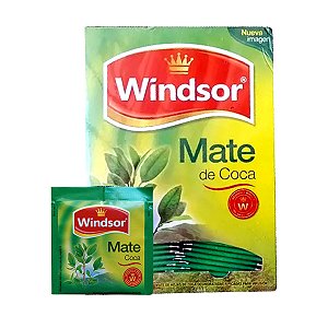 Chá Windsor "Mate de Coca" Boliviano - 24 unidades