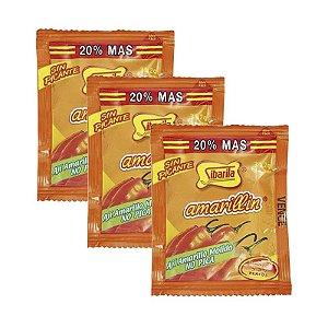 Amarillin 31,2g Sachê - Aji Amarillo moído da Sibarita 3 unidades