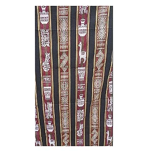 Manta Andina PRETA 2m x 1,20