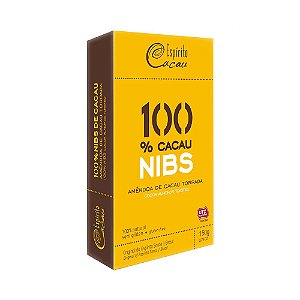 Nibs de Cacau Sem Glúten e Sem Lactose Espírito Cacau 150g