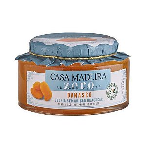 Geleia Casa Madeira Zero Açúcar Damasco 220g