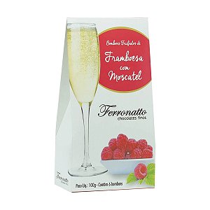 Bombons Trufados de Framboesa com Moscatel Ferronatto 100g