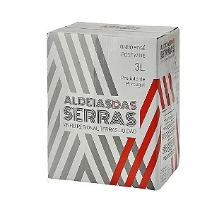 Vinho Rosé Seco Aldeias das Serras Bag In Box 3l