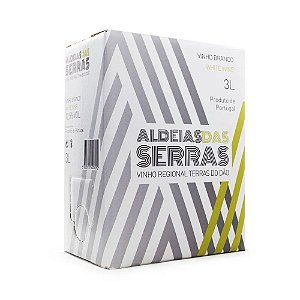 Vinho Branco Seco Aldeias das Serras Bag In Box 3l