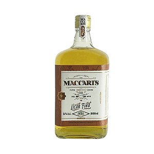 Licor Fino Maccari's de Banana e Canela 1l