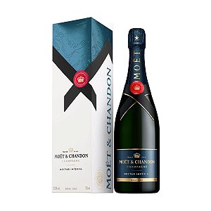 Champagne Moet & Chandon Nectar Imperial com Cartucho 750ml