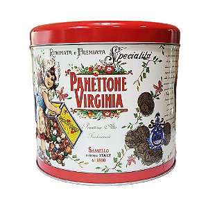 Panettone Tradicional Lata Virginia 1kg