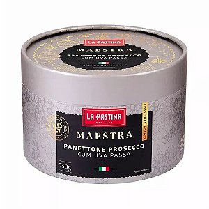 Panettone Italiano La Pastina Proseco com Uva Passas 750g