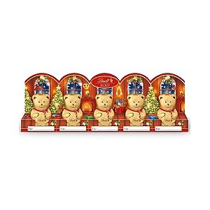 Kit de Chocolate ao Leite Teddy Gold Bear Lindt 50g