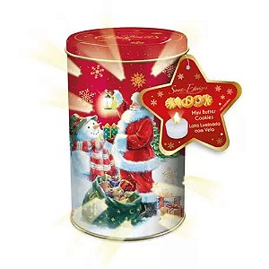 Mini Cookies Lata Luminaria Santa Edwiges 150g