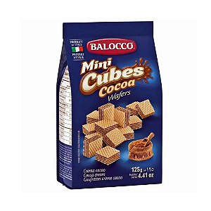 Mini Wafer Cacau Balocco 125g