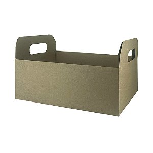 Caixote de Cartao Kraft G 25x19x10