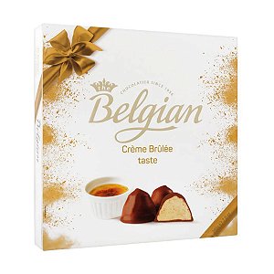 Bombons Recheados com Creme Brulée Belgian 200g