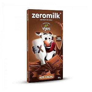 Chocolate ZeroMilk 40% Cacau 80g
