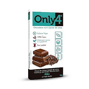 Chocolate Only4 com Nibs 80g