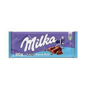 Chocolate Milka Bubbly ao Leite 100g