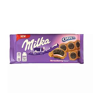 Chocolate Oreo Sandwich Morango Milka 92g