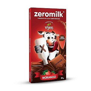 Chocolate ZeroMilk de Morango 80g