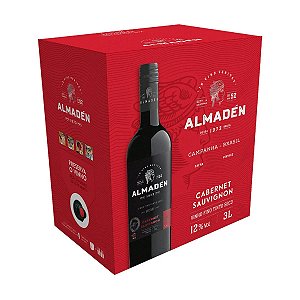 Vinho Tinto Seco Almaden Cabernet Sauvignon Bag in Box 3L