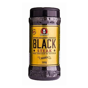 Tempero Para Carnes Vermelhas Black Steak Gonzalo 300g