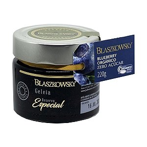 Geleia de Blueberry Zero  Blaszkowsky 220g