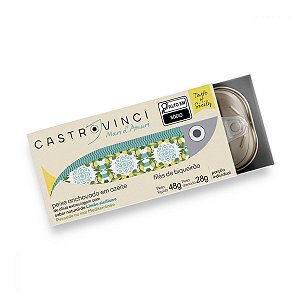 Anchovas em Azeite e Limao Siciliano Castrovinci 28g