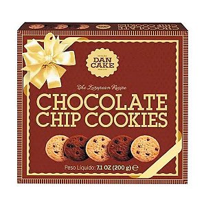 Biscoito Chocolate Chip Cookies Dan Cake 200g