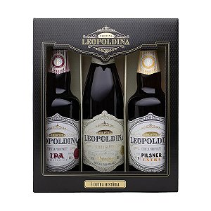 Kit Cerveja Leopoldina 3 Garrafa 500ml