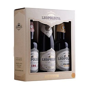 Kit Cerveja Leopoldina 3 Garrafa 500ml
