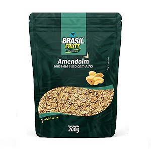 Amendoim Frito com Alho Brasil Frutt 200g