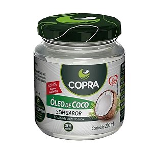 Oleo de Coco Copra sem Sabor 200ml