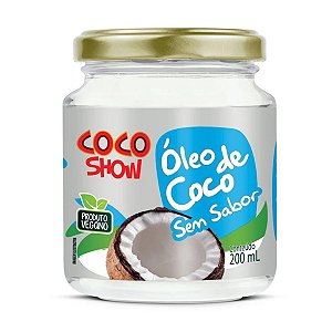 Oleo de Coco sem Sabor Coco Show 200ml