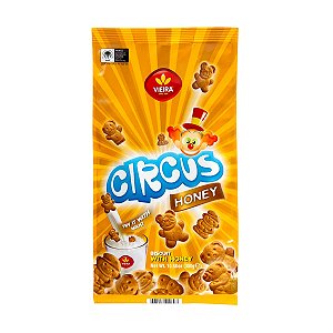 Biscoito com Mel Circus Vieira 300g