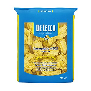 Macarrão Ita de Cecco Lasagnette N202 500g