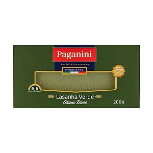 Massa de Lasagna Verde Paganini 200g