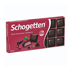 Chocolate Dark com Cranberry Schogetten 100g