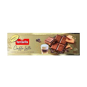 Chocolate ao Leite com Cafe e Biscoito Terravita 225g