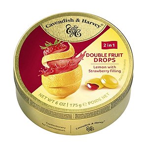 Balas de Limão Siciliano com Morango Cavendish & Harvey 175g