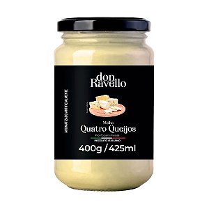 Molho Quatro Queijos Don Ravello 400g