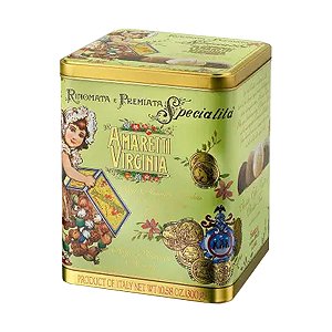 Lata com Amarettis Sortidos Virginia 300g