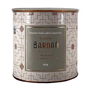 Biscoito Sabor Capuccino Bardan 200g