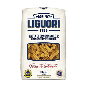 Massa Italiana Fusilli Corti Bucati Liguori 500g
