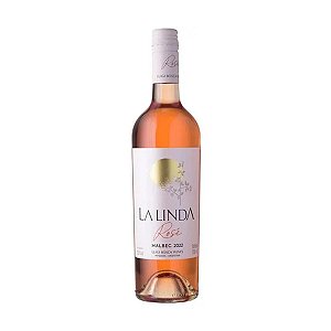 Vinho Rosé Seco La Linda Malbec 750ml