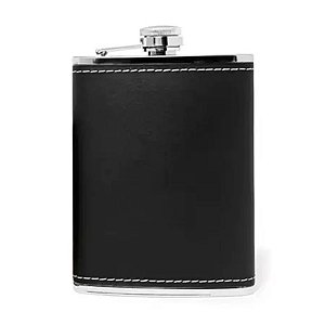 Cantil de Bolso Inox Black Mimo Style