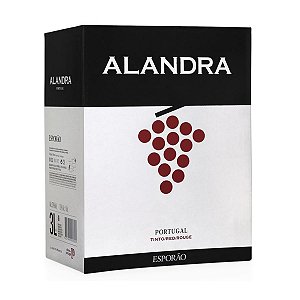 Vinho Tinto Seco Alandra Bag in Box 3L