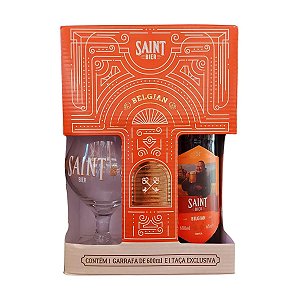 Kit Cerveja Saint Belgian 600ml + 1 Taça