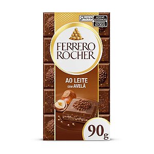 Chocolate ao Leite com Avelã Ferrero Rocher 90g